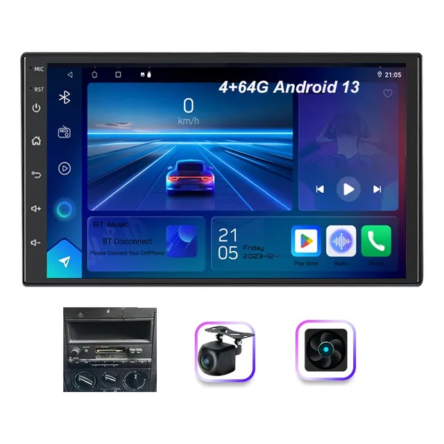 Estéreo 4+64g Carplay 7 Pulgadas Para Jetta Clasico 2008-15