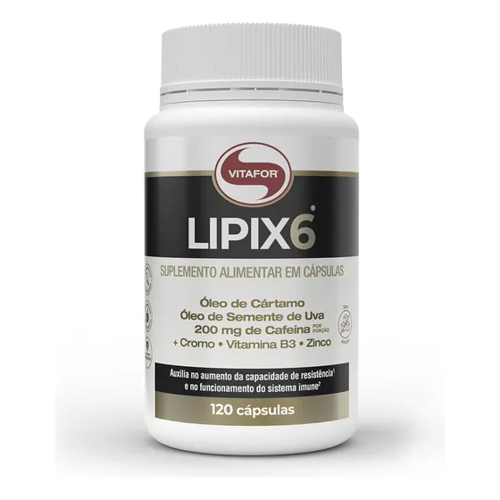Lipix 6 120 Cápsulas Vitafor