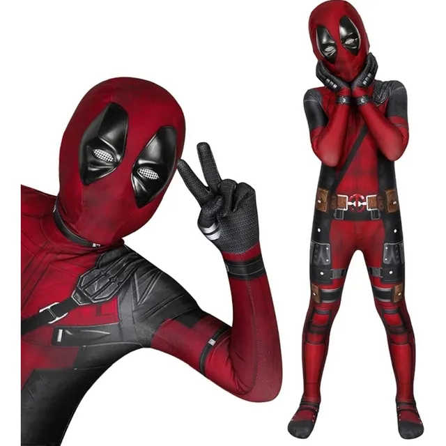 Disfraz Deadpool Cosplay Tienda Fisica