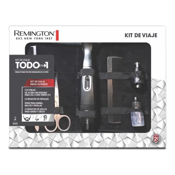 Kit De Viaje Remington Para Hombre 12 Piezas Original