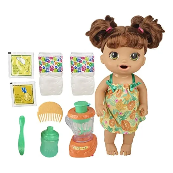 Muñeca Tropical Con Accesorios Para Licuadora