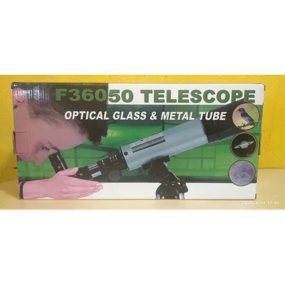 Telescopio F36050 Ópticas Glass & Metal Tube