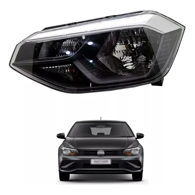 Farol Dianteiro Polo Track 2023 2024 2025 Original