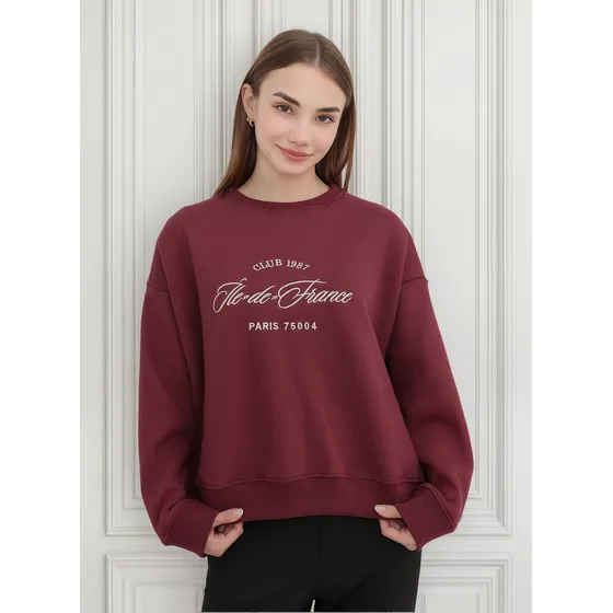 Buzo Frisado Bordado France Nano