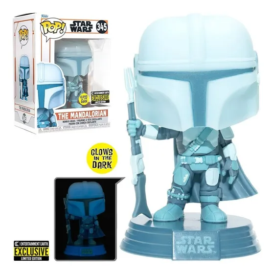 Funko Pop! #345 The Mandalorian Star Wars Limited Edition
