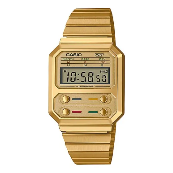 Reloj Casio Vintage A-100weg-9a Unisex - Digital