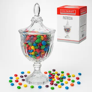 Bomboniere Baleiro Porta Doce Bombons Decoração Potiche 24cm Bomboniere Baleiro Porta Doce Bombons Decoração Potiche 24cm