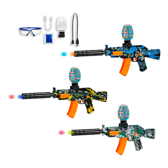 Arma De Gel G34 Bolinhas Submetralhadora Automática Elétrica Arma De Gel G34 Bolinhas Submetralhadora Automática Elétrica