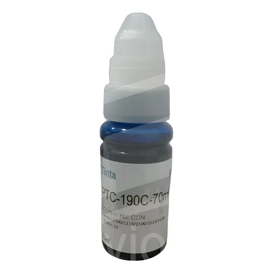 Tinta Compatible Canon Gi 190c Cian G1100 G2100 190 1 Pieza