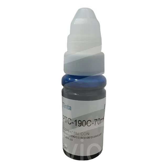Tinta Compatible Canon Gi 190c Cian G1100 G2100 190 1 Pieza