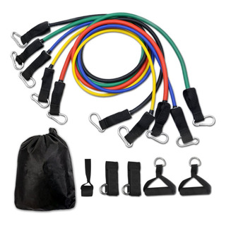 Equipamentos Exercícios Físicos Elástico Argolas 11 Peças Equipamentos Exercícios Físicos Elástico Argolas 11 Peças
