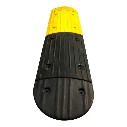 Lombada Modular Borracha Condomínio 2,5m + 1 Par Acabamento
