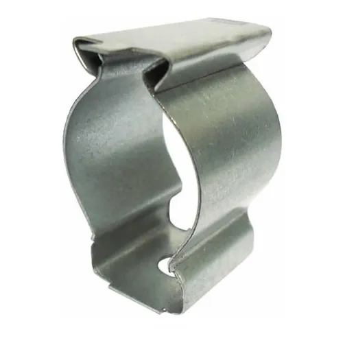 Abraçadeira Tipo D Com Cunha 3/4 Galvanizado C/ 25 Pcs Cor Cinza