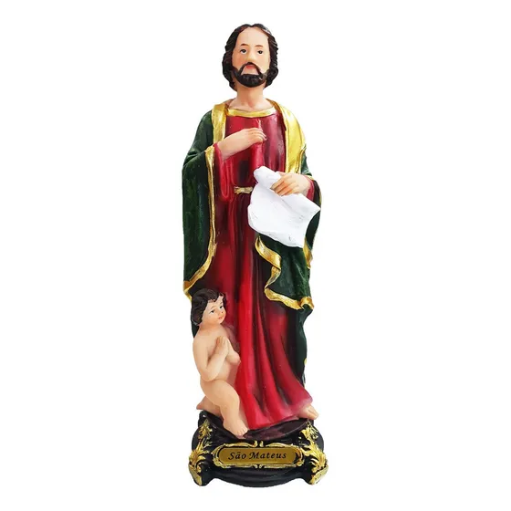 Imagem São Mateus 20 Cm - Resina