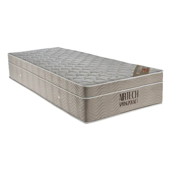 Colchão Solteiro Ortobom Airtech Spring Pocket 78x188x30cm
