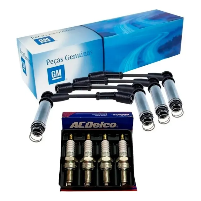 Kit Cables De Bujia Original Chevrolet Onix 1.4 Joy Lt Ltz