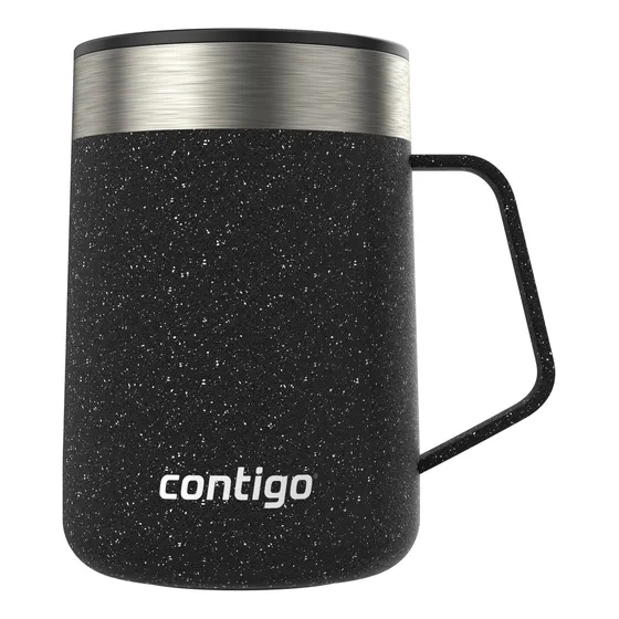 Mug Con Asa Streeterville Contigo® 414 Ml Negro