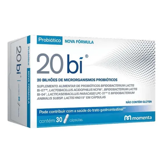 20bi Probiótico C/30 Cápsulas
