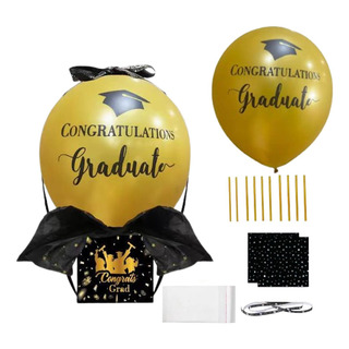 Caja De Extracción De Dinero Para Graduación Globos De Diner Caja De Extracción De Dinero Para Graduación Globos De Diner