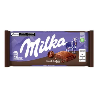 Chocolate Com Creme De AvelĂŁ Noisette 100gr - Milka Chocolate Com Creme De AvelĂŁ Noisette 100gr - Milka