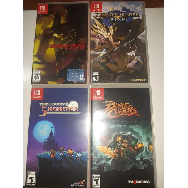 Pack De 4 Juegos Para Nintendo Switch