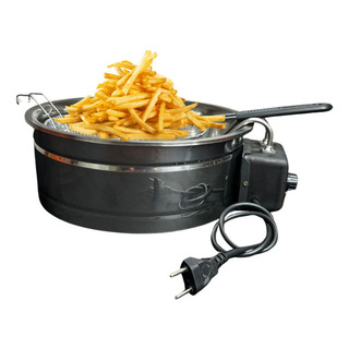 Fritadeira Industrial Elétrica 6 Litros Tacho Em Inox Rápida Frequência 50 Fritadeira Industrial Elétrica 6 Litros Tacho Em Inox Rápida Frequência 50
