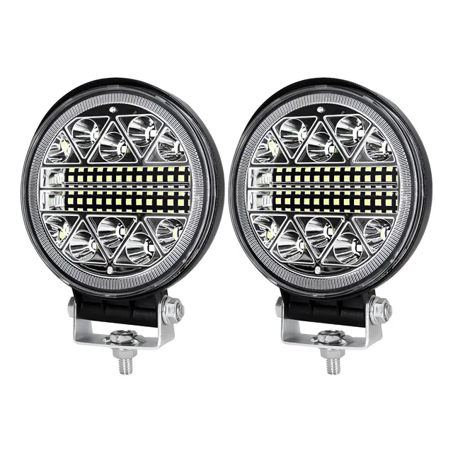 2 Faros Reflector Led 78w 12v/24v Tractor 4x4 Camion Lancha