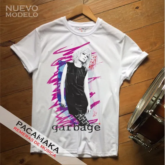 Remera Garbage / Modelos Para Hombre Y Mujer / Pacamaka