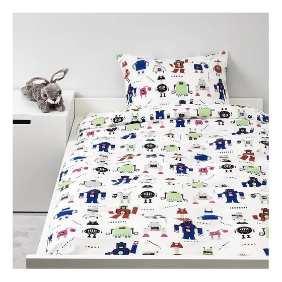 Ikea Funda Para Edredon 1 Plaza Infantil 100% Algodón Lattjo