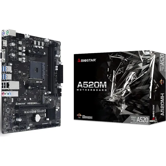 Placa-mãe do computador Biostar A520M H