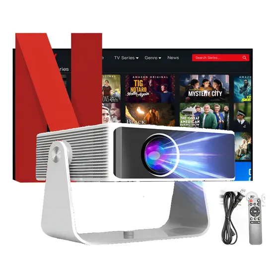 X3 Proyector Profesional Full Hd 1080p 12000lm Android 4k