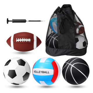 Jerify - Juego De 4 Pelotas Deportivas De Navidad, Tamaño Of Jerify - Juego De 4 Pelotas Deportivas De Navidad, Tamaño Of