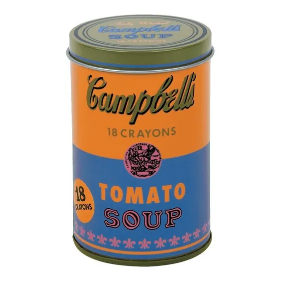 Colores Andy Warhol 18 Creyones Cera Mudpuppy