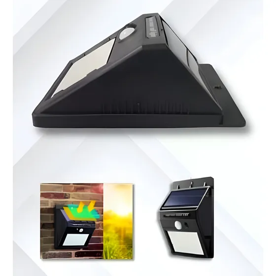 Lampara Vapoleta Luz Solar Led Exterior Recargable Calidad