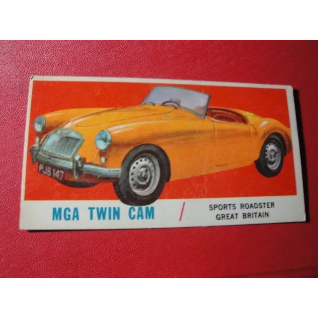 Figuritas Divertidas Autos Sport Mga Twin Cam Nº13