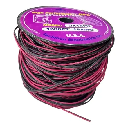 Cable Polarizado Cornetas Cobre Sonido 2x16 1 Metro Itr
