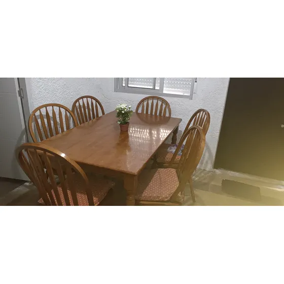 Mesa De Madera Maciza
