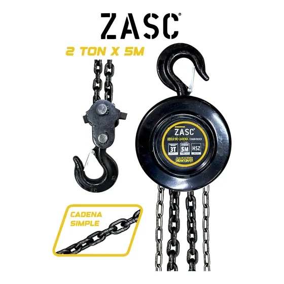 Señorita De Cadena Zasc 2 Tonelada X 5m