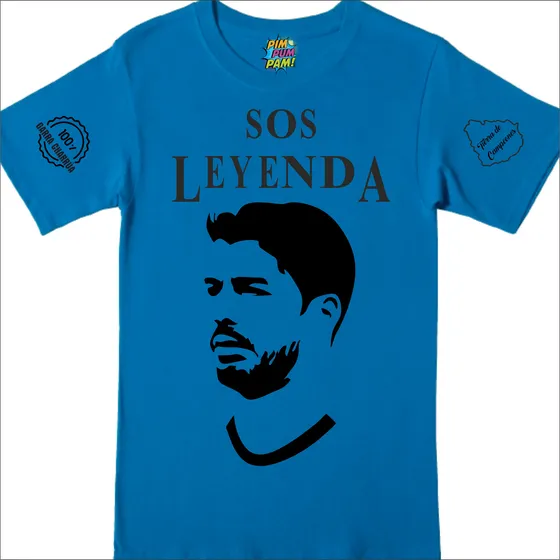Remera De Suárez Sos Leyenda