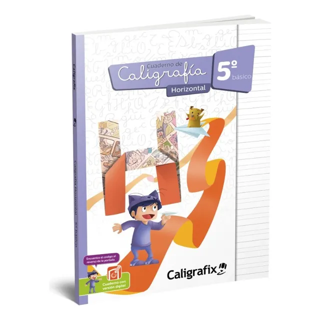 Caligrafia Horizontal 5° Basico - Caligrafix