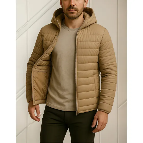 Jaqueta Puffer Bobojaco Corta Vento Nylon Frio Reforçada