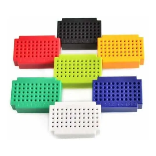 10 Pzas Mini Protoboard Zy-55 55 Puntos