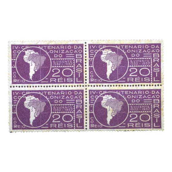 Quadra Nova Do Selo C-41 De 1932
