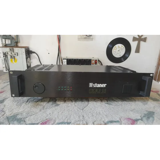 Amplificador Stereo Staner Model 200s Perfeita Zerada