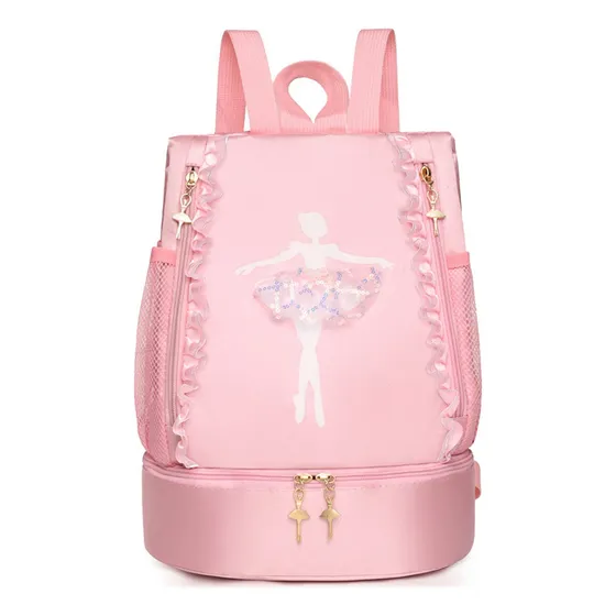 Mochila De Baile Yitengteng Ballet Dance Para Niñas (rosa)