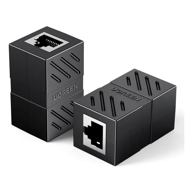 Acoplador Ethernet Ugreen Rj45 1000 Mbps Cat7/cat6/cat5e, Pa