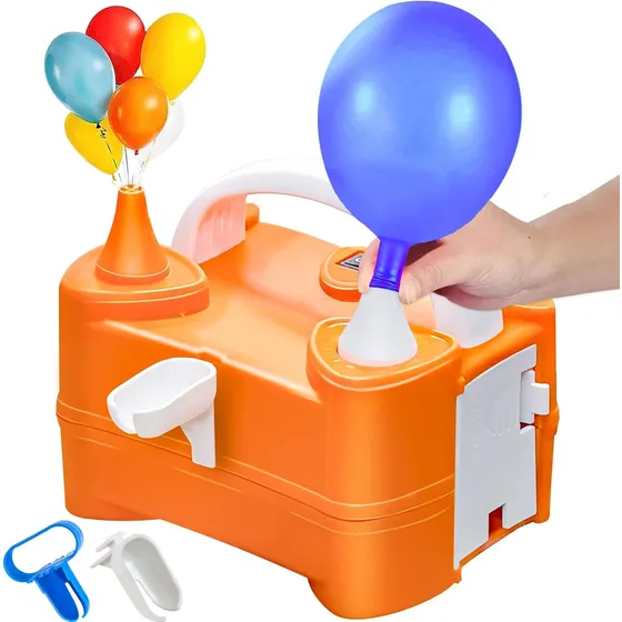 Inflador Eléctrico Bomba De Globos Portátil