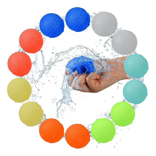 Destello Globos Agua Silicona 20pcs - Juguete Acuático