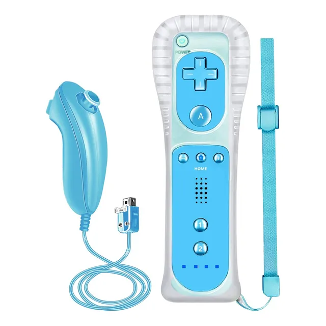 Mote Nunchuk Control Joystick 2 En 1 Mando Para Wii / Wii U