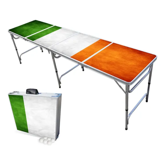 Mesa De Beer Pong Plegable 8 Pies - Partypong Shenanigans Ba